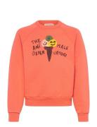 Shark Kid Sweatshirt Salmon Orange THE ANIMALS OBSERVATORY