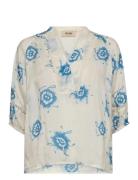 Mmaleyna Floralisal Blouse Cream MOS MOSH