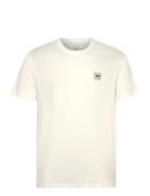 Regular Tee Woven Label Cream Lee Jeans