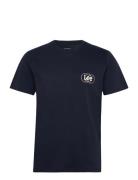 Regular Small Logo Tee Navy Lee Jeans