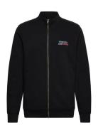 Funnel Neck Zip Black Wrangler