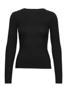 Karlina O-Neck Ls Top Black NORR