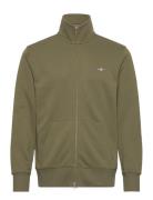 Reg Shield Full Zip Sweat Green GANT