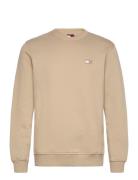 Tjm Reg Badge Crew Ext White Tommy Jeans