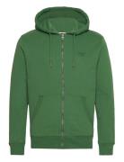 Essential Logo Zip Hoodie Hb Green Superdry