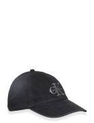 Monologo Embroidery Denim Cap Black Calvin Klein