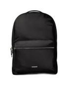Sleek Nylon Backpack Black Calvin Klein