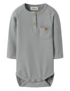 Nbmluno Ls Slim Body Lil Grey Lil'Atelier