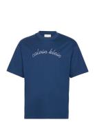 Ss Center Chain Stitch 16S Rlxd Blue Calvin Klein Jeans