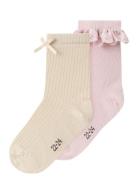 Nmfkenna 2P Sock Pink Name It