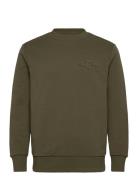 Reg Tonal Shield C-Neck Sweat Green GANT