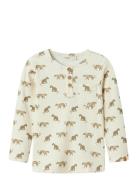 Nmmlavo Eno Slim Ls Top Lil White Lil'Atelier