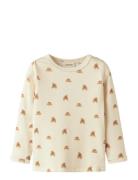 Nmflavo Egi Ls Slim Top Lil Cream Lil'Atelier