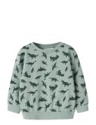 Nmmvifelix Ls Nreg Sweat Unb Green Name It