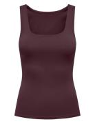 Onlea S/L 2-Ways Fit Top Jrs Noos Burgundy ONLY