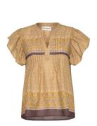 Isabelll Top Sl Yellow Lollys Laundry