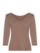 Frdotta Tee 1 Beige Fransa