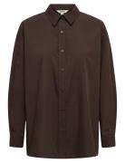 Onllibba L/S Shirt Wvn Brown ONLY