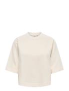 Onldasie 2/4 O-Neck Raglan Ub Cs Swt Cream ONLY
