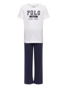 S5-Sleepwear Short Set White Ralph Lauren Kids