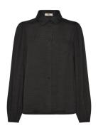 Rmwgina Ls Shirt Black RM By Rosemunde