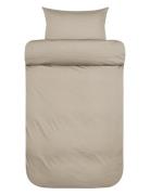 Harmoni St Washed Sateen Bed Set Beige Høie Of Scandinavia