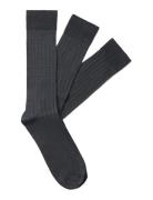 Slhphilip 3-Pack Sock Grey Selected