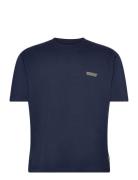 Wbbaine Fish Tee Navy Woodbird