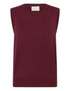 Kalizza Knit Slipover Burgundy Kaffe