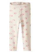 Nbnlayo Kim Slim Leggings Lil Noos Cream Lil'Atelier