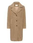 Kabalmi Teddy Coat Brown Kaffe