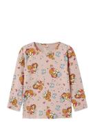 Nmfjiddi Paw Ls Top Cplg Pink Name It