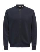 Onsceres Reg Zip Bomber Jck Noos Black ONLY & SONS