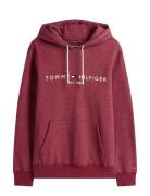 Tommy Logo Hoody Red Tommy Hilfiger