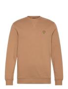 Crew Neck Sweatshirt Beige Lyle & Scott