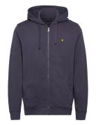 Zip Through Hoodie Navy Lyle & Scott