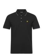 Tipped Polo Shirt Black Lyle & Scott