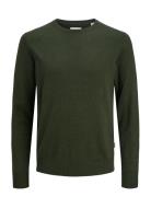 Jjeemil Knit Crew Neck Noos Khaki Jack & J S