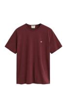 Reg Shield Ss T-Shirt Patterned GANT