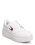 New Tjw Retro Basket Sneaker Fl White Tommy Hilfiger