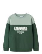 Nkmvemil Ls Nreg Sweat Bru Green Name It