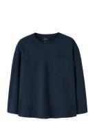 Nkmvebbe Ls Rlx Top Navy Name It