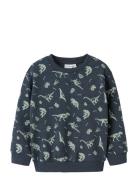 Nmmvimo Ls Nreg Aop Sweat Bru Navy Name It