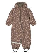 Snow Suit Aop Brown Mikk-line