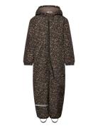 Snow Suit Aop Brown Mikk-line
