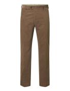 Slhreg-Duca Corduroy Trs Brown Selected