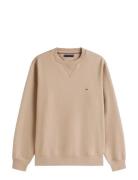 Ess Seasonal Fleece Crewneck Beige Tommy Hilfiger