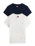 Tjw 2Pack C-Neck Tee White Tommy Jeans