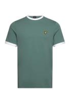 Ringer T-Shirt Green Lyle & Scott