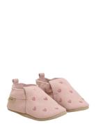 Slippers Suede Emb. Pink En Fant
